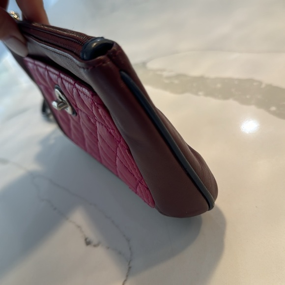 Coach Park Quilted Leather Medium Wristlet F50097 - Picture 11 of 15